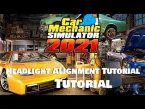 car mechanic simulator 2021 headlight alignment