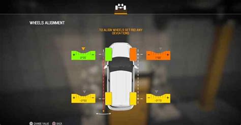 car mechanic simulator 2021 how to do wheel alignment