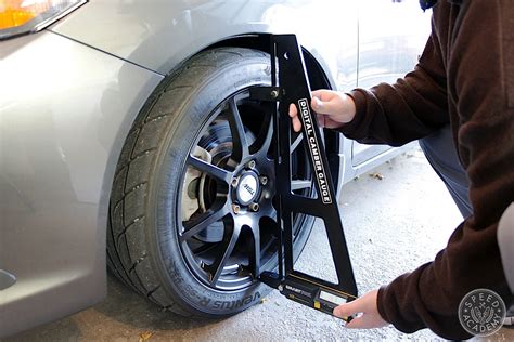 diy car alignment tool