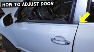 how to align car door