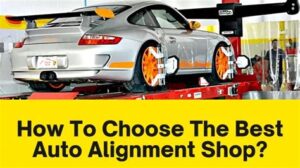 low car alignment shop