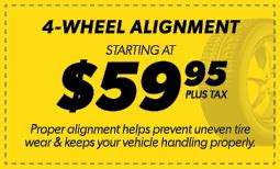 meineke car alignment cost